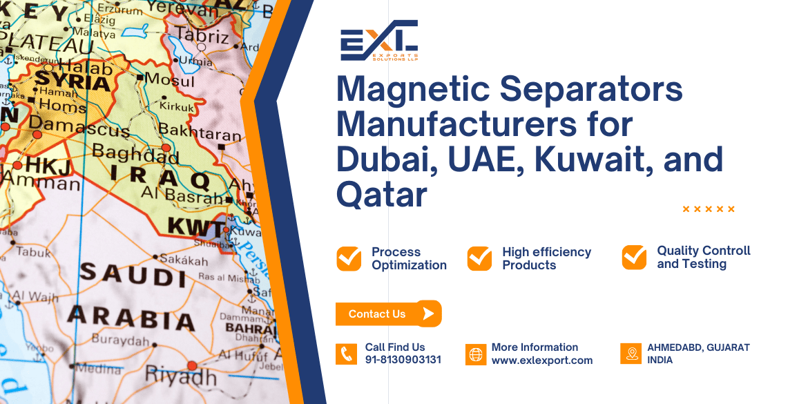 Magnetic Separators Manufacturers for Dubai, UAE, Kuwait, and Qatar